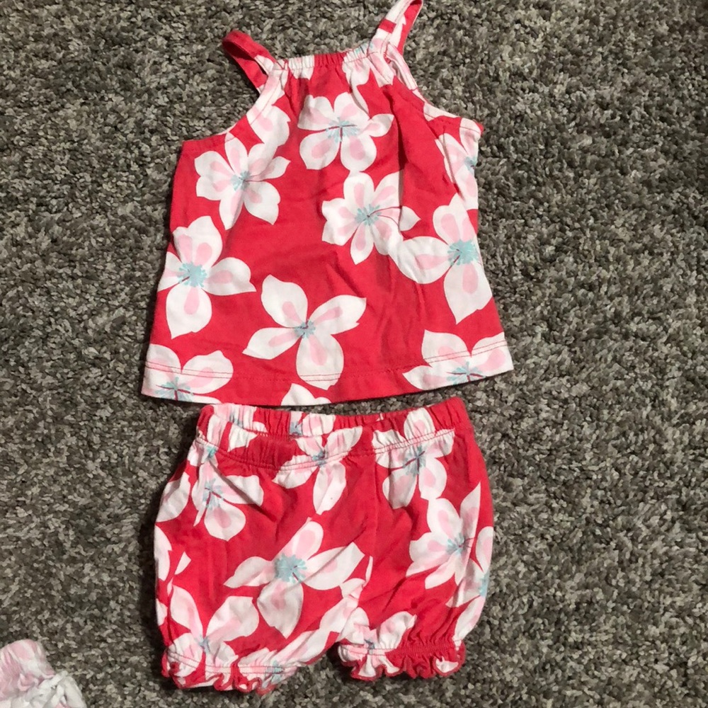 Infant top and shorts